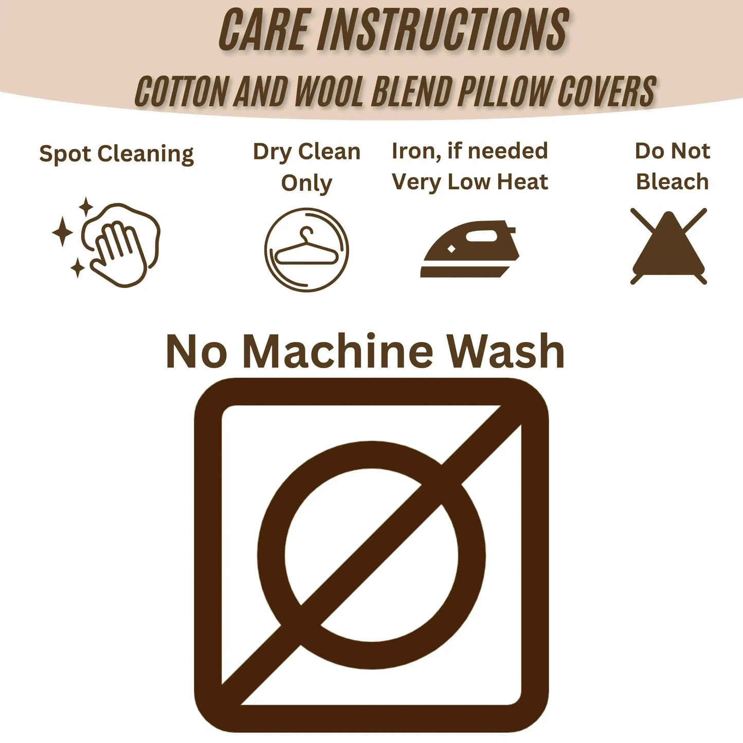 Liam Decorative Cotton Blue Throw Pillow Covers - Kapissh