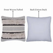 Maya decorative Cotton Grey Throw Pillow Covers - Kapissh