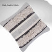 Maya decorative Cotton Grey Throw Pillow Covers - Kapissh
