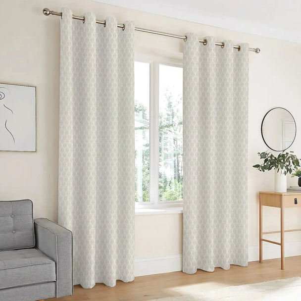 Haven Mosaic Thermal Dimout Curtains – Soft Light Filtering & Thermal Support Kapissh