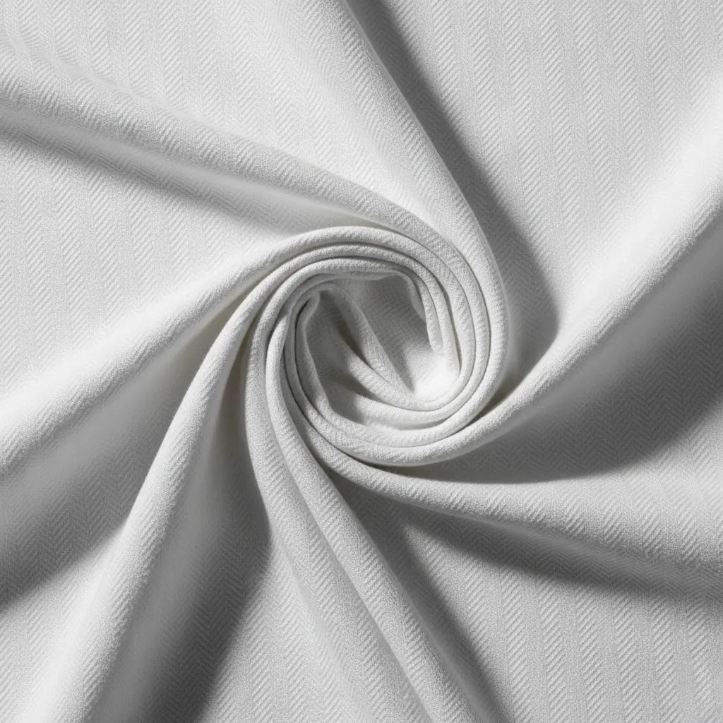 Lux Linen Herringbone Curtains – Light Filtering & Elegant Window Drapes Kapissh