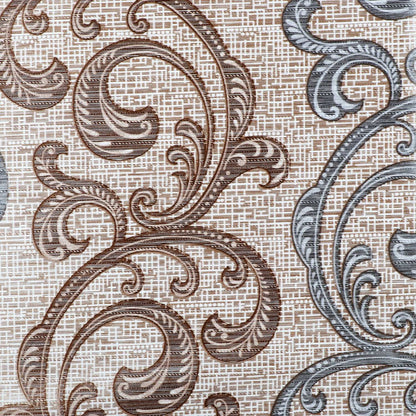 Demore Damask Curtains Farmhouse Boho Drapes Pair - Kapissh