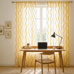 Ocean Embroidered Window Treatment Decorative Sheer Curtains Kapissh