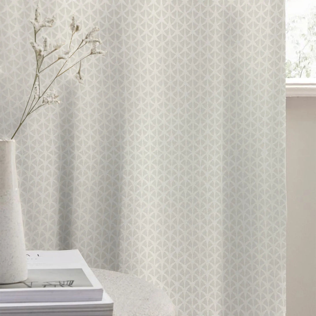 Haven Mosaic Thermal Dimout Curtains – Soft Light Filtering & Thermal Support Kapissh
