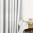 Lux Linen Herringbone Curtains – Light Filtering & Elegant Window Drapes Kapissh
