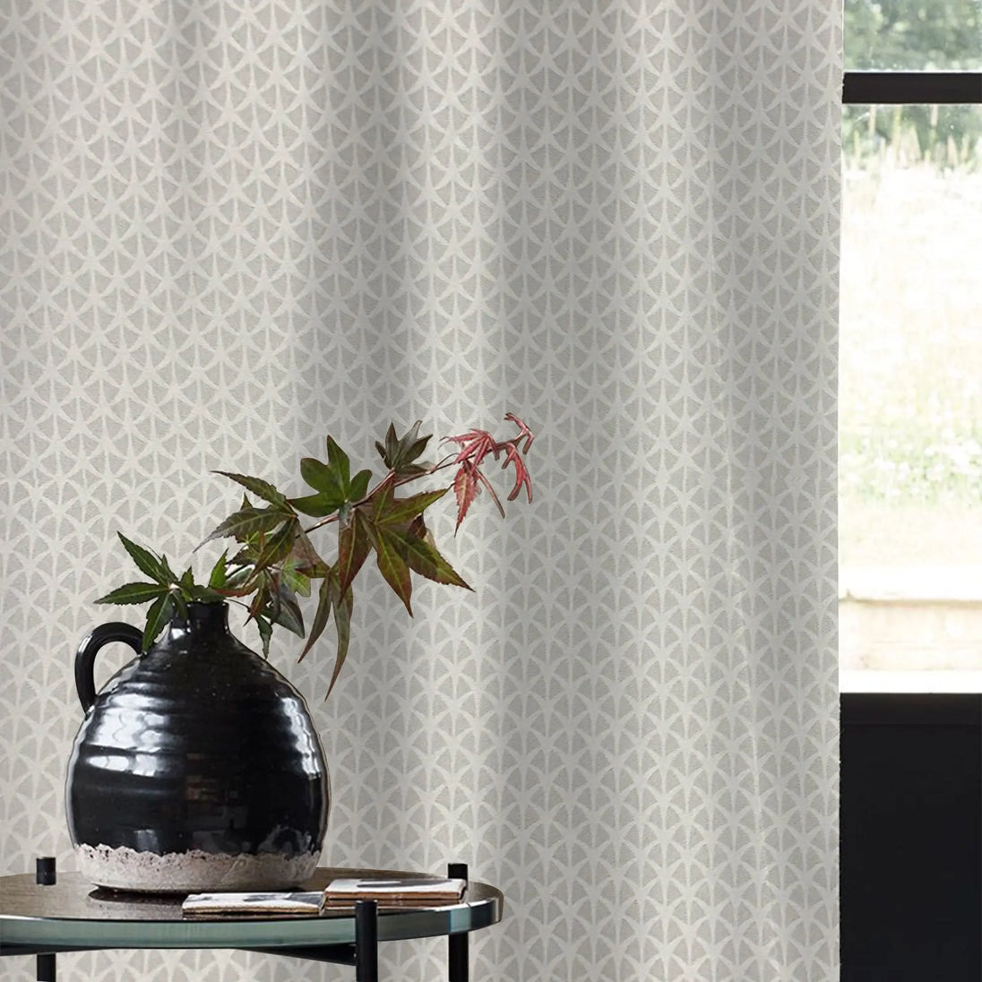 Haven Mosaic Thermal Dimout Curtains – Soft Light Filtering & Thermal Support Kapissh