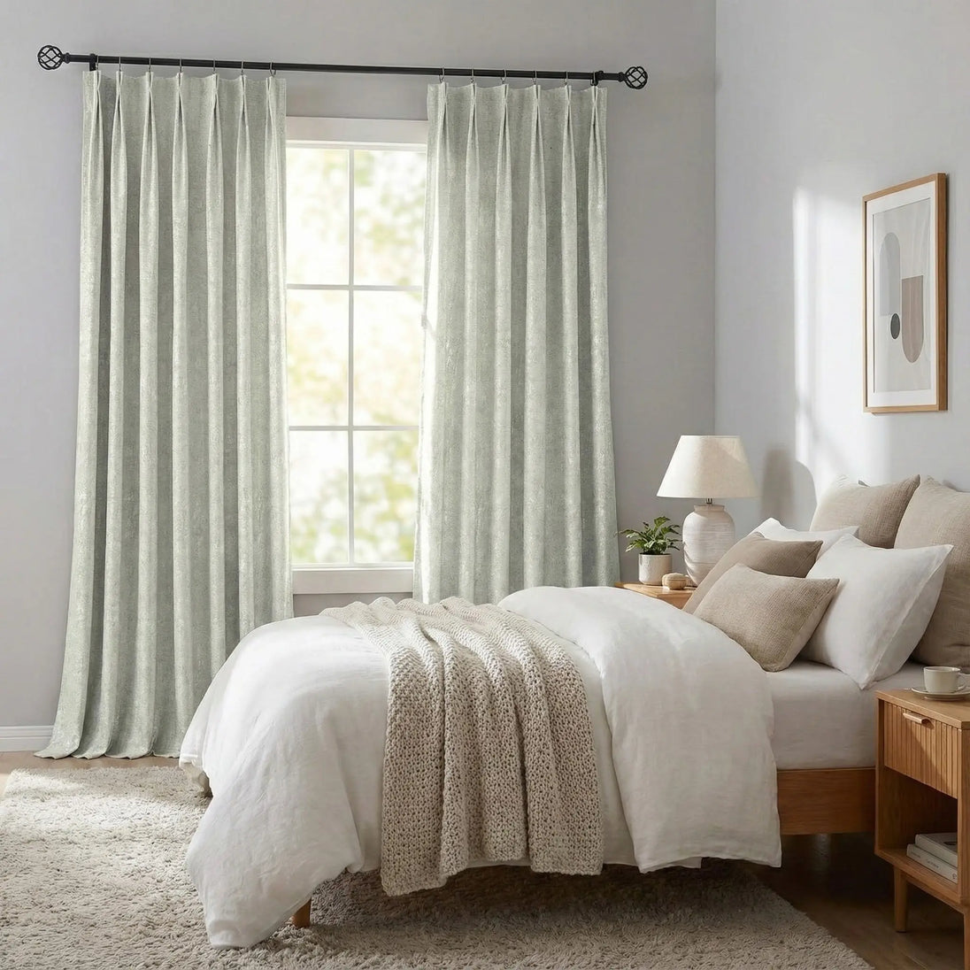 Haven Grain Dimout Curtains – Thermal Support & Light Control for Modern Spaces Kapissh