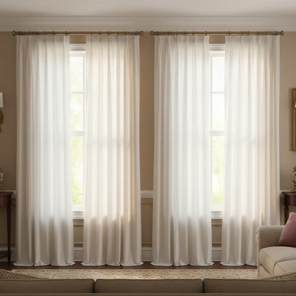 Hazel Sheer Curtains – Light Filtering & Elegant Sheer Window Treatments Kapissh