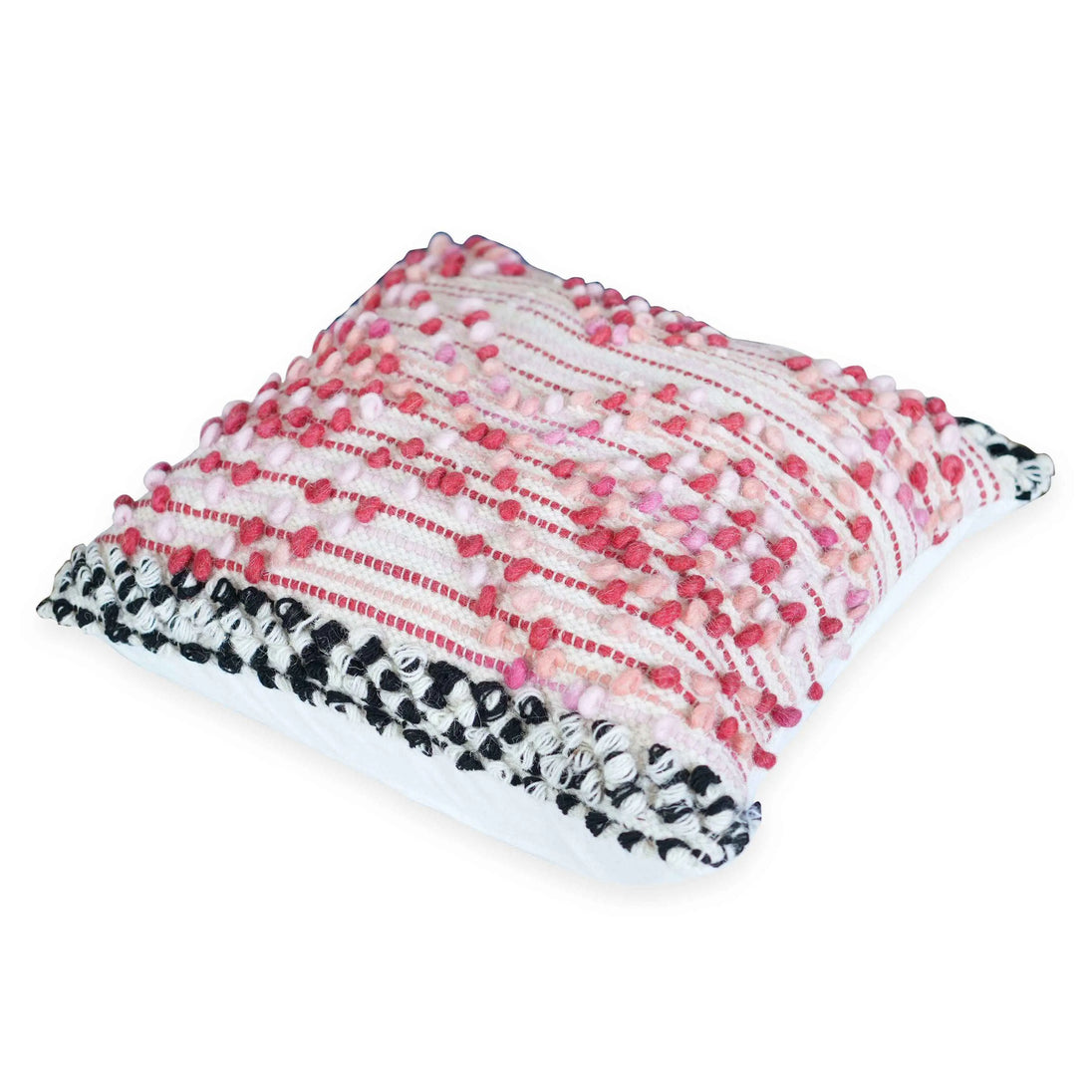 "Woven cushion cover tribal style"

