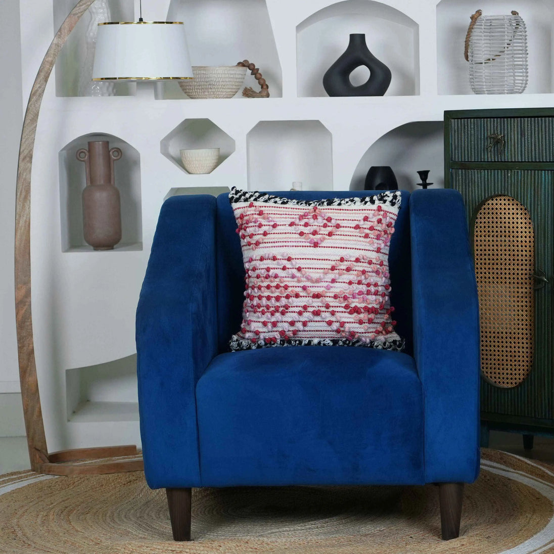 "Decorative cushion in modern home decor"