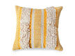 Maya Decorative Cotton Yellow Throw Pillow Covers - Kapissh