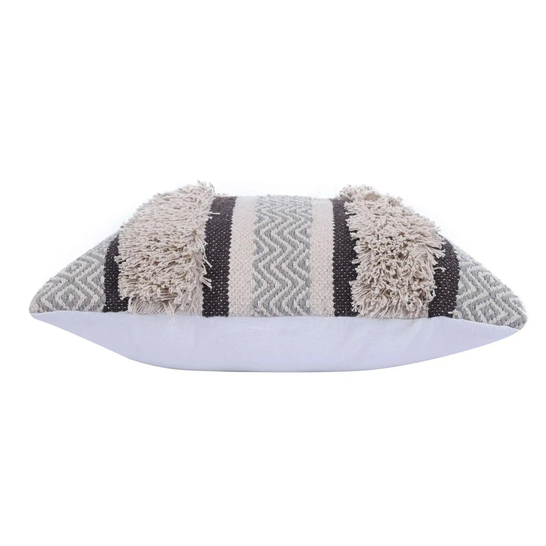 Maya decorative Cotton Grey Throw Pillow Covers - Kapissh