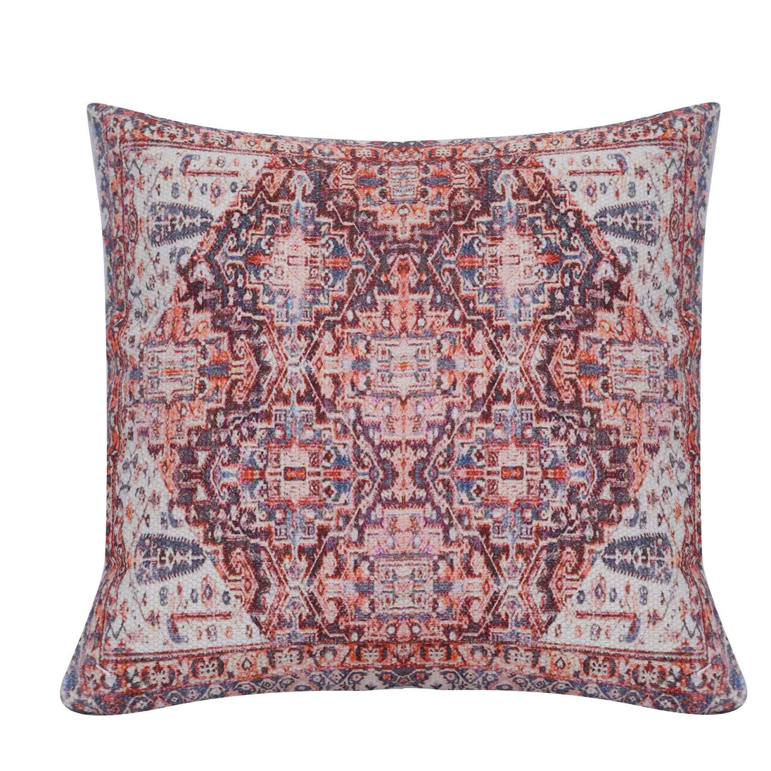 Decorative pillow with intricate pattern on a white background