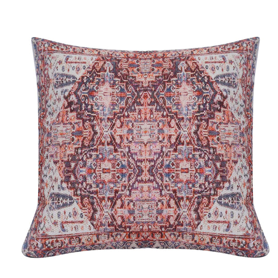 Decorative pillow with intricate pattern on a white background