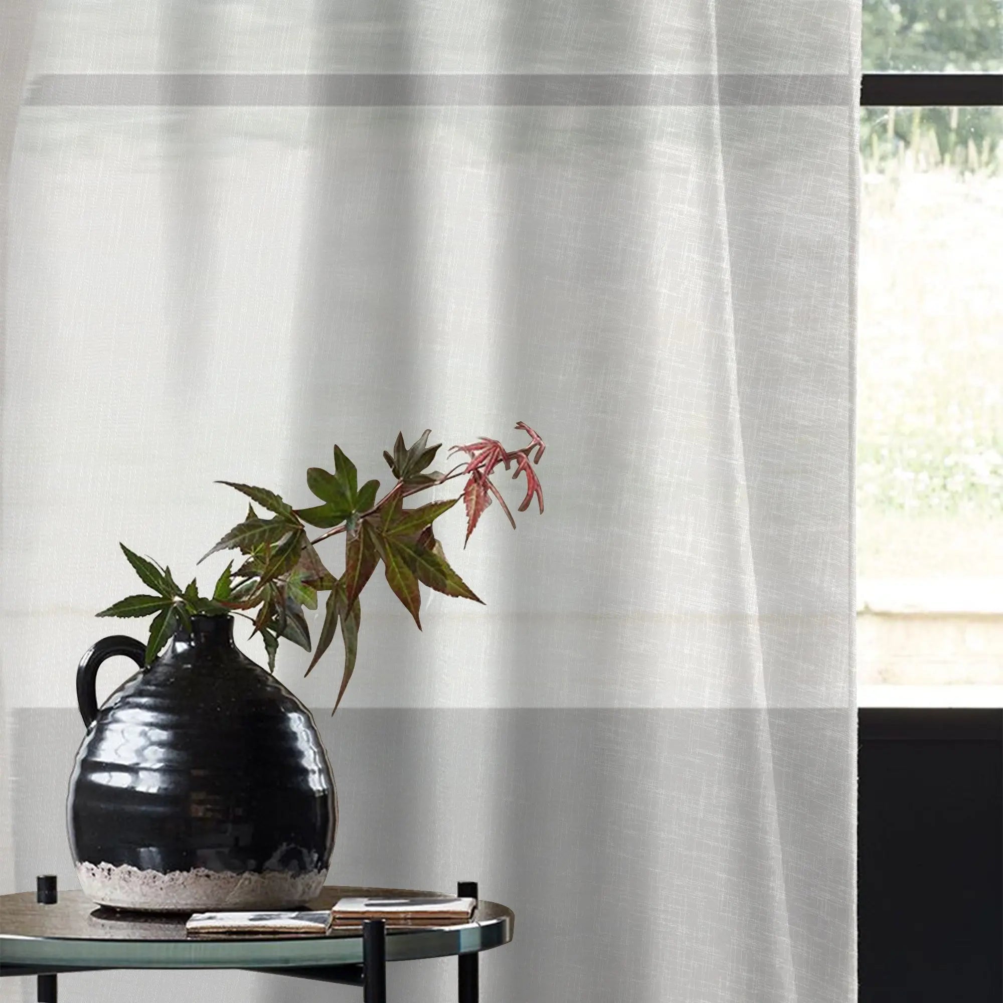 Buy Hazel Sheer Curtains – Light Filtering & Elegant Sheer Window Treatments Kapissh