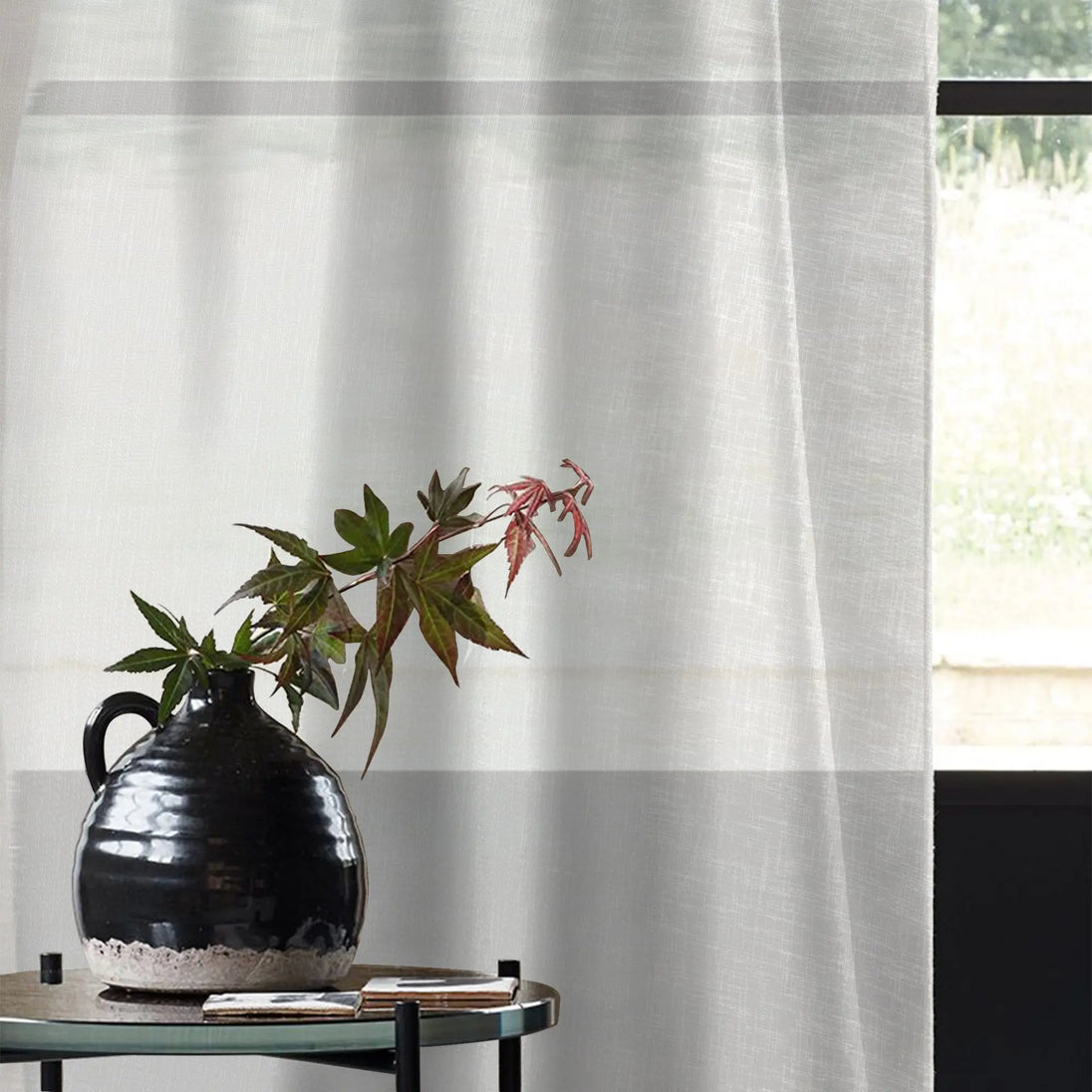 Buy Hazel Sheer Curtains – Light Filtering & Elegant Sheer Window Treatments Kapissh
