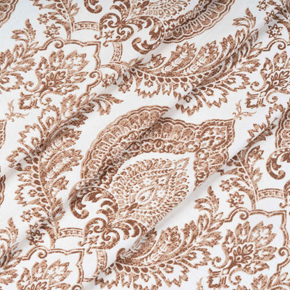 Pioneer Cotton Farmhouse Curtains Damask Boho - Kapissh