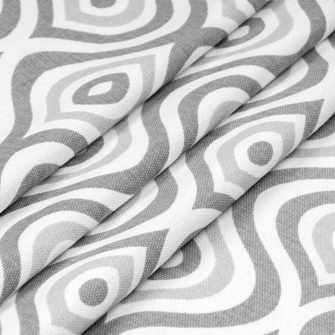 Samara Luxury Linen Cotton Damask Geometrical Curtains - Kapissh