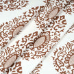 Samara Cotton Damask Farmhouse Drapes Curtains - Kapissh