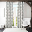 Samara Cotton Damask Farmhouse Drapes Curtains - Kapissh