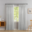 Lux Linen Herringbone Curtains – Light Filtering & Elegant Window Drapes Kapissh