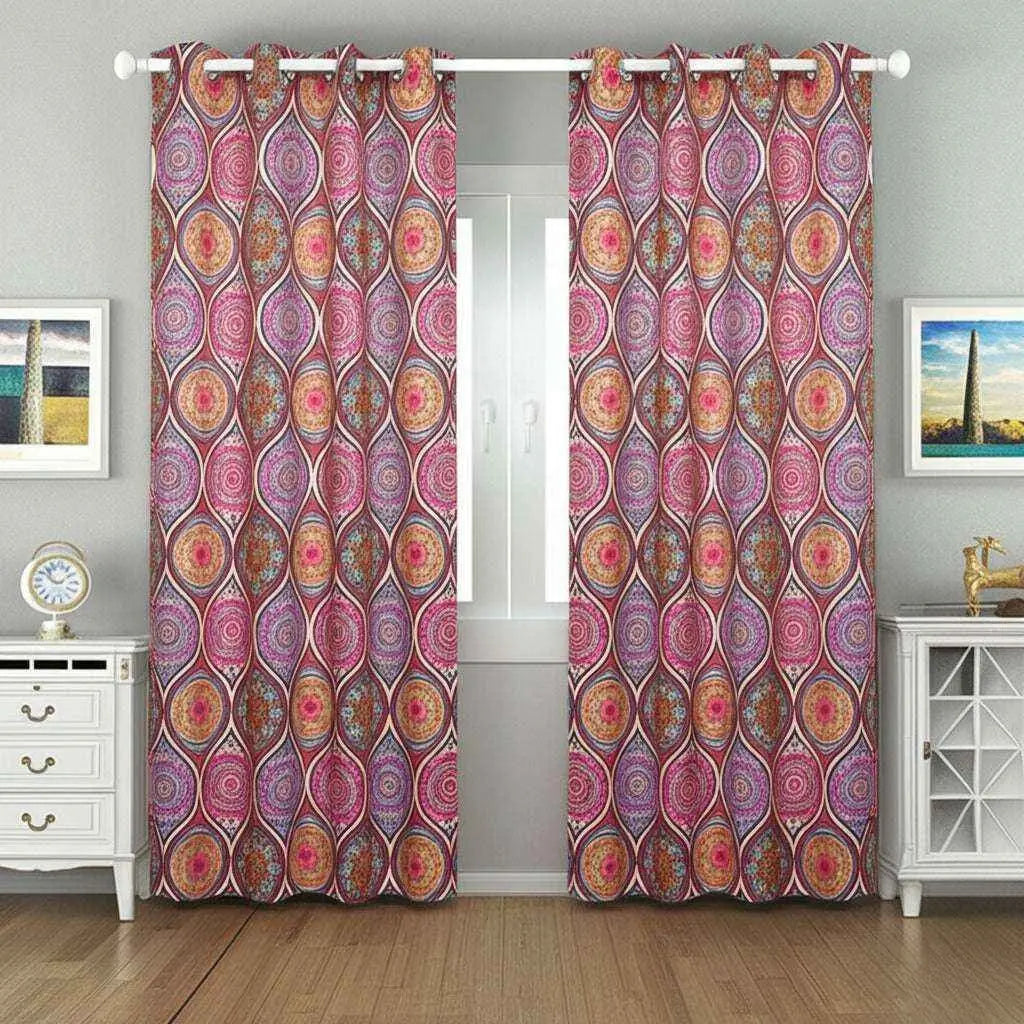 Winnetka Curtains Multicolor 52" x 63" Thermal Insulated Kapissh
