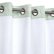 Winnetka Green White Mandala Room Darkening Curtains Pair - Kapissh