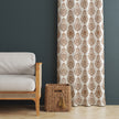 Samara Cotton Damask Farmhouse Drapes Curtains
